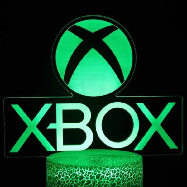 Kreativ gave Spilrum Dekoration Natlys Crack Model Crack Base Xbox Crack Base Xbox Crack Touch Colorful Set