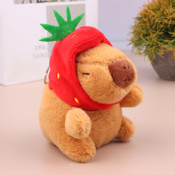 e Capybara plyschlelu marsu nukke riipus avaimenperä laukku Auto K A 1 kpl A 1Pc