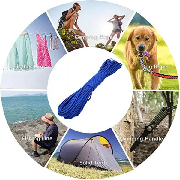 Campingrep för utomhus, klättring, vandring och överlevnad