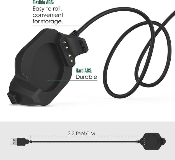 Garmin Forerunner 920XT Ladestasjon med 1m USB-kabel