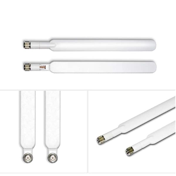 Huawei B525 B535 B310 B315 4G Extern Antenn, 2-Pack, Vit