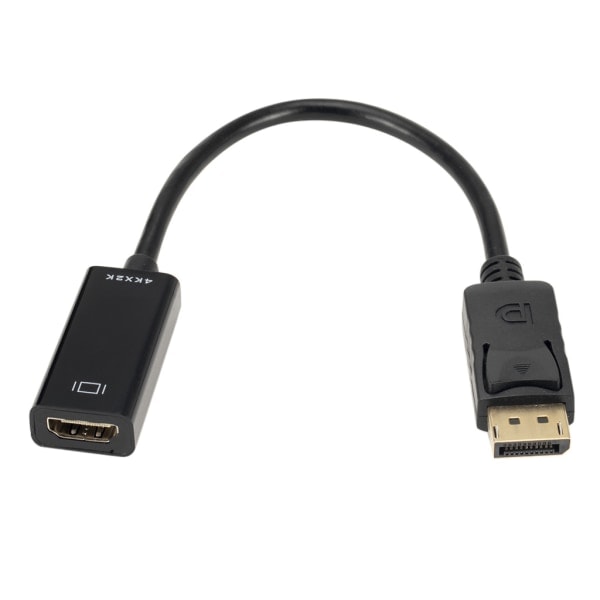 HDMI-kompatibel kabel fra han til hun, DP til HDMI-kompatibel adapter, universel til bærbar computer, stationær computer, projektor, 1080P