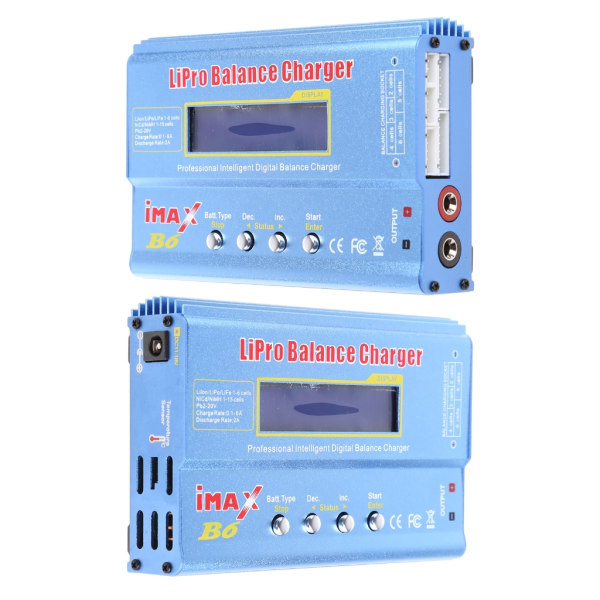 Ny iMAX B6 LCD-skjerm Digital RC Lipo NiMh batteribalanseringslader