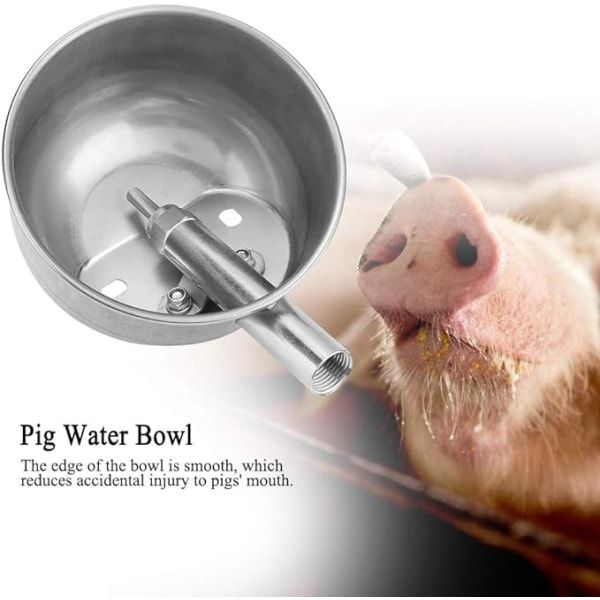 Rostfritt stål Automatisk Farm Grade Boskap Waterer Waterer fo