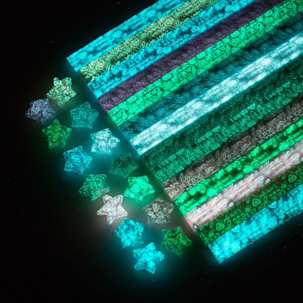 8 typer av lysande stjernerigami lysande stjernepapper tegnet orig