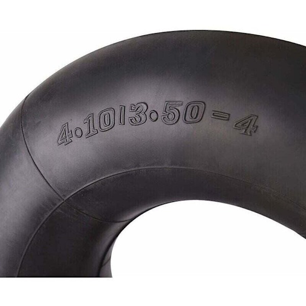 Stykker 4.10/3.50-4 Slange med Ventil for Trillebår Gressklipper Barnevogn Generator Hagevogn..