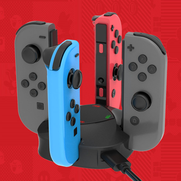Fodral Speltillbehör Resväska Switch-fodral Omslag Kompakt kvalitetsmaterial tillverkat för OLED Grå