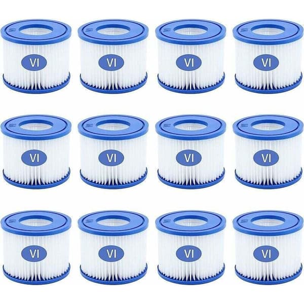 8-pak Type VI Poolfilterpatroner til Bestway Størrelse 6-58323