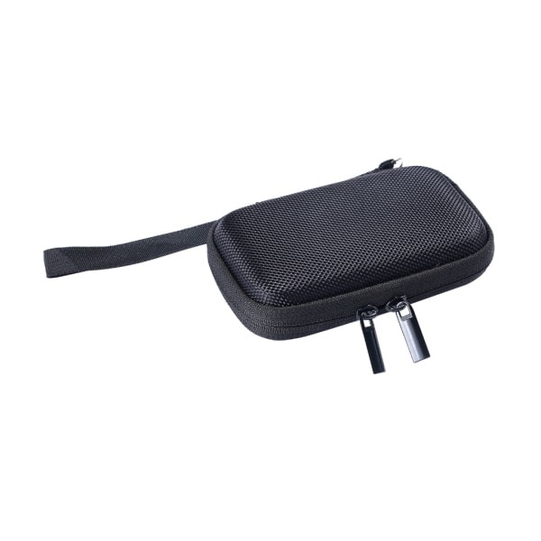 EVA Hard Case Små harddisker Case for E30 SSD-pakke Bærbar beskyttende hard case med remskal Svart