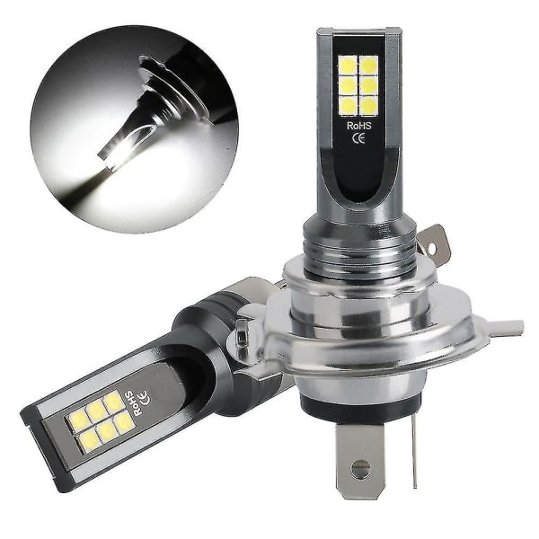 Rion H4/9003 LED-frontlykter Pærer LED H4 Frontlykter Bil Pærer H4 Bil Frontlykter Lyse LED Bil Pærer H4 LED Frontlykter
