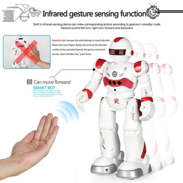 2021 NYHED Seneste Smart Robot RC Robot Flerfunktionsladdningsleksaker 2017 mini Blå One Size 2017 mini Blue One Size