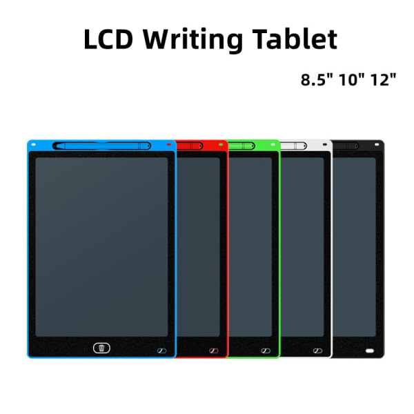 LCD-skriveplate Digital skriveplate Håndskriftsblokk Blå 8,5 tommer Single