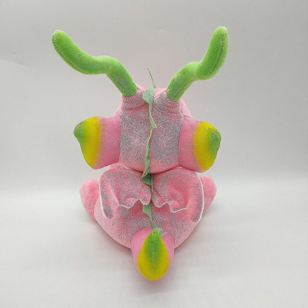 Drakfrukt Macaron Plyschleksak Kawaii Pitaya Dinosaur Mjuk Djurleksak För Barn Flickor Present SGrön
