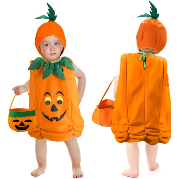 Halloween kostume til børn, Halloween kostume, karnevalskostume Pumpa 110 cm