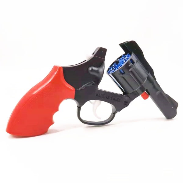 Plastleksaksrevolver M1911 C96 Monteringsmodell Pistol Hand DIY slumpmässig färg random color