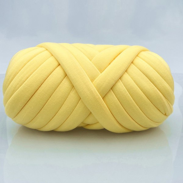 1 kg käsintehty kudottu lankamatto jättiläinen lanka sametti yellow1 1kg yellow1 1kg