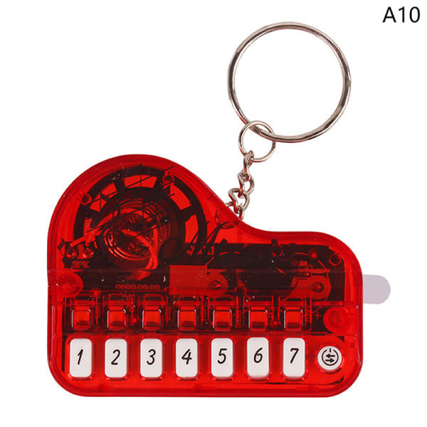 Kannettava musiikki-instrumentti Lelupiano Avainrengas Mini Elektroninen A10 one size A10 onesize