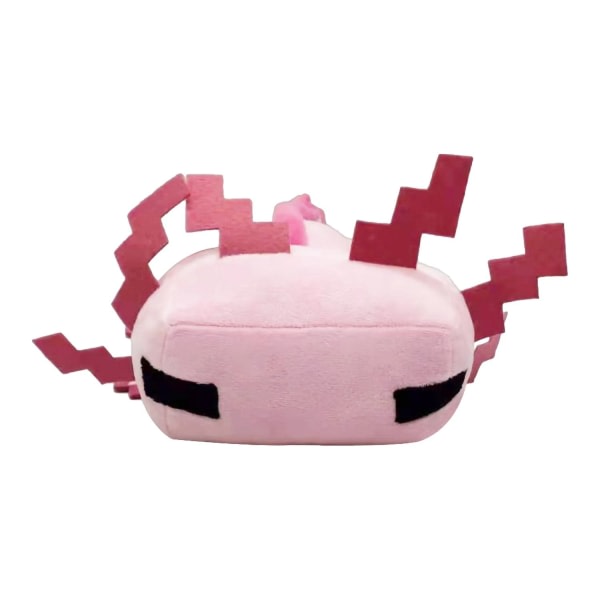 Plysch fylld leksak mjuk kudddekoration för videospelsfans, bh för barn studentpresenter (B+P), Pink Newt plysch