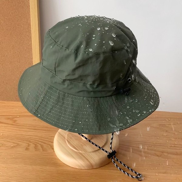 Vattentät Solskyddshatt för Sommarcamping Khaki