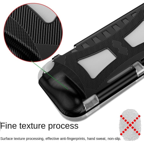 För Nintendo Switch Lite case Switch Mini Game Host Silikonskyddande mjukt case Gul
