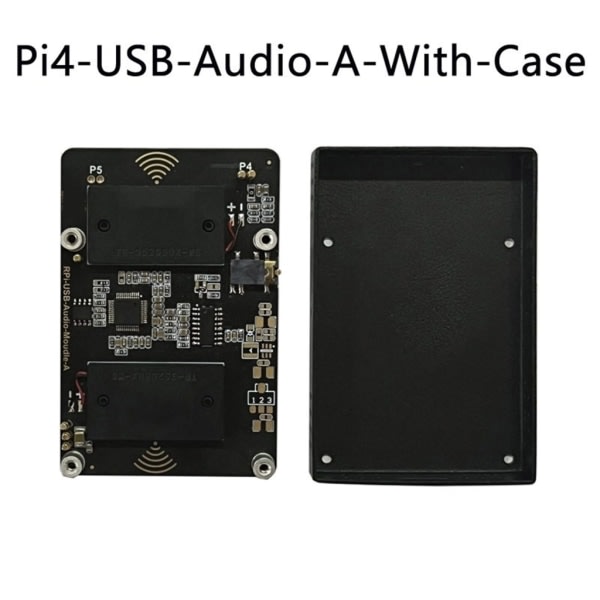 USB-ljudkortsmodul Bilhögtalare USB-modul för RPi 5/4 Kraftfull ljudhörlur null - B For PI4 null - B For PI4