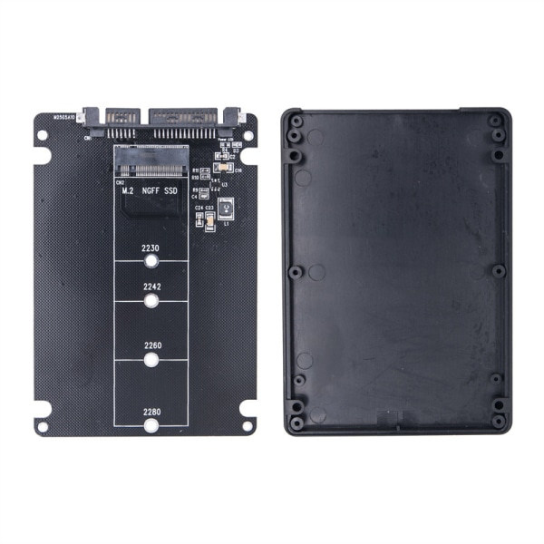 NGFF till SATA3 serieportadapterkort M.2 Solidity SSD Protoco A3