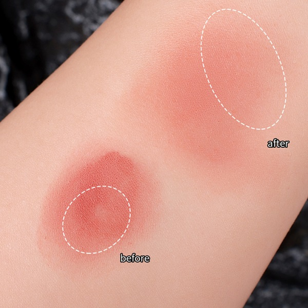 Mjuk fluffig rouge borste puder foundation skönhetsborste smink C rosa onesize Pink onesize
