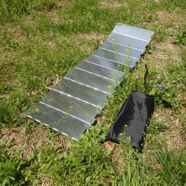 Bärbar vindruta i aluminiumlegering för utomhusbruk Lättviktsvindskydd för campingspis utomhusgrill Vit