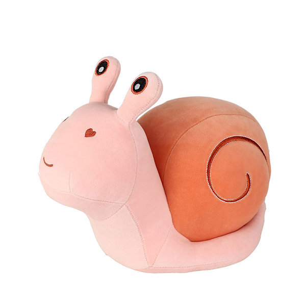 Snigel gosedjur barn present pink 50cm