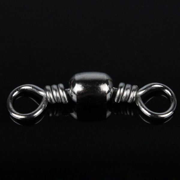 50 st tunnformad roterande skarvfiske Solid ring skarv fiskeredskap 8-formad