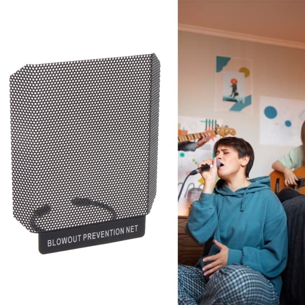 Mic Pop Filter Mikrofon Vindskærm Maske Skjold til HyperX USB Spil Mikrofon