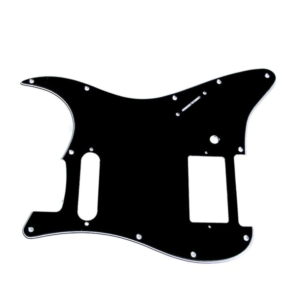 3 Ply Black Guitar Pickguard For Fender HS Single Strat Humbucker