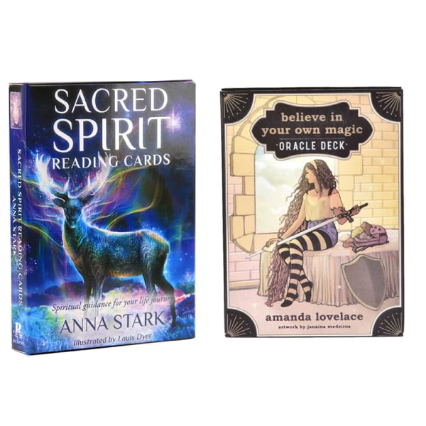 Sacred Spirit Reading Oracle Cards Tarot Divination Deck Englis A2 yksi koko A2 one size