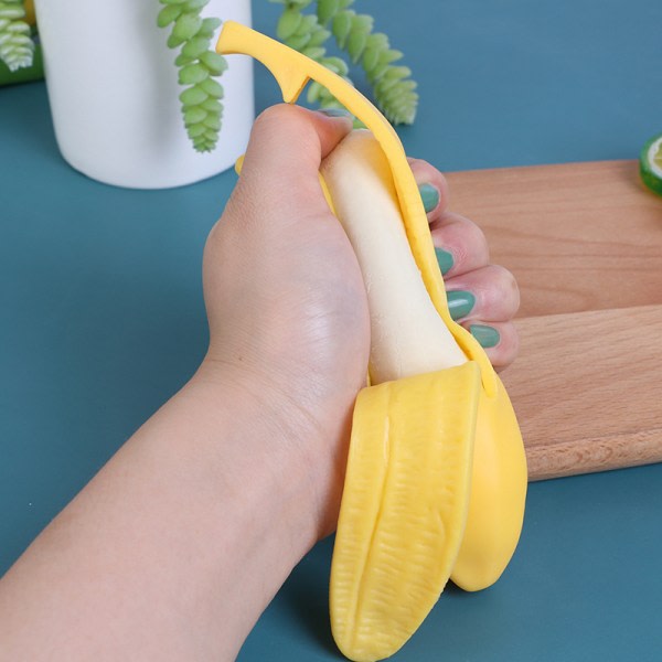 Elastisk Simulering Banan Langsomt Stigende Legetøj Stressaflastning Anti Gul En Størrelse Yellow One size