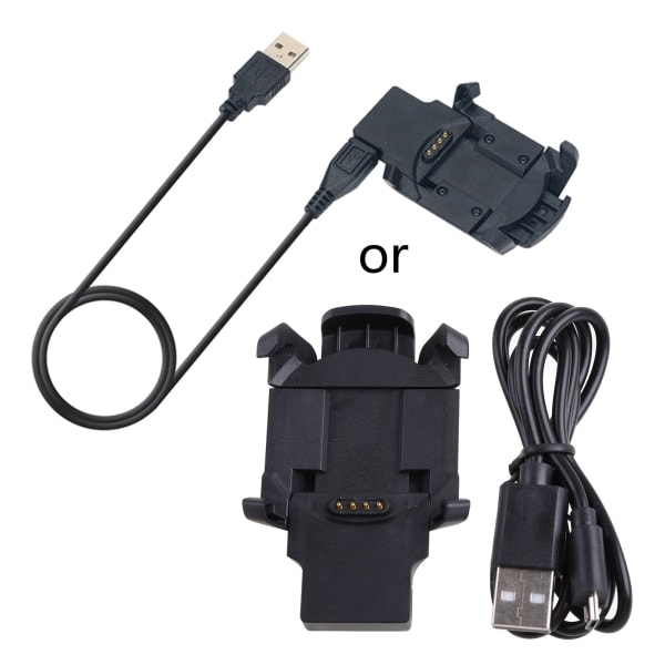 Snabbladdningskabel USB-datakabel Adapterkabel för Fenix ​​3/för HR Watch