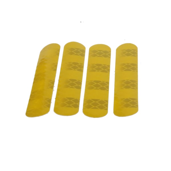 nr 9 skoter G30 Max förstorade reflekterande remsor reflekterande kroppsdekaler Max cover reflekterande säkerhetsdekaler gul