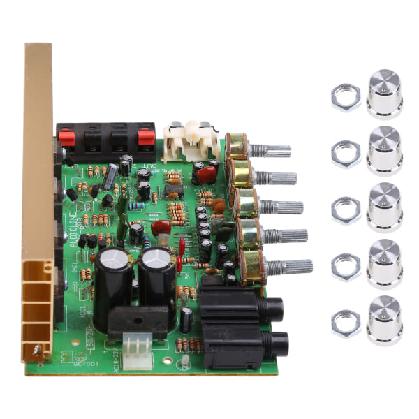 Audio Forstærkerkort HIFI Digital Reverb Effekt 100W Audio Forforstærker Bagerste Forstærker Tonekontrol