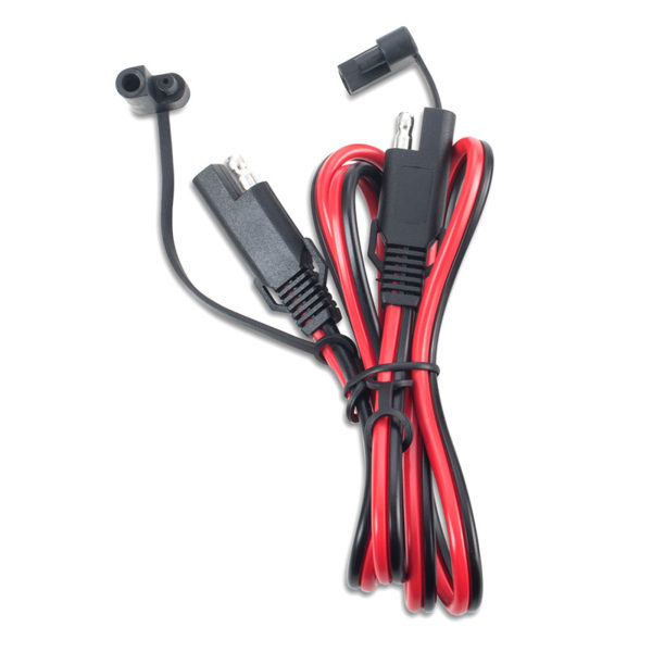 Motorsykkel 2-pinners 100 cm SAE DIY-kabel for DC Power Automotive Plug-forlengelseskabel