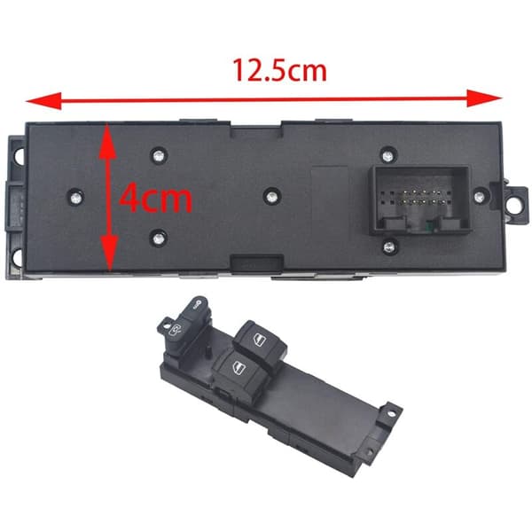 Vindusheisbryter Vindusknapp 1J3959857 for Golf 4 Leon Fabia Octavia