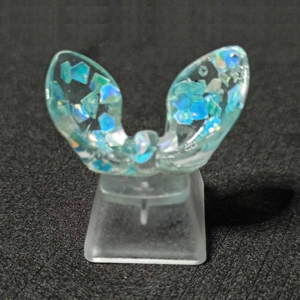Bakgrunnsbelyst Bow Keycap Søt Ren Elskelig Sløyfe Keycap Mekanisk Tastatur Transparent Keycap R4 Cap Gul
