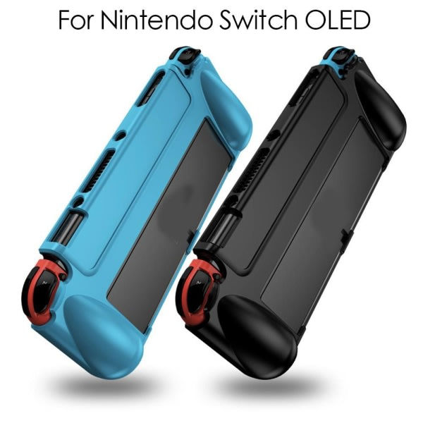 Skyddande skal till Nintendo Switch OLED-spelkonsol, blått