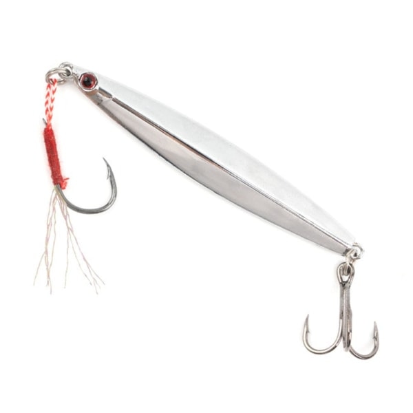 2 stk Metall Fiske Agnskjul Dobbelkrok Jig Agnskjul Bly Støping 25g & 30g