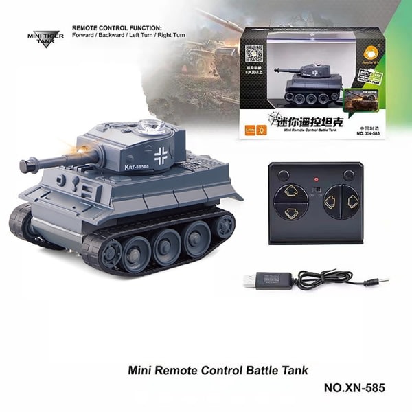 Fjernkontroll Small Tank Ultra-liten Mini RC Crawler Driving M B one size B one size
