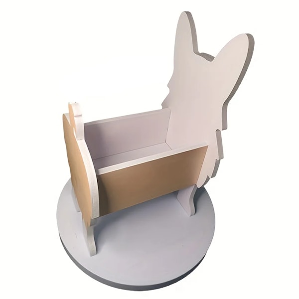 Haveplanter i form af en sød hund - Samoyed Labrador Shepherd hundevase - PVC-potter til hjemmet og haven C M