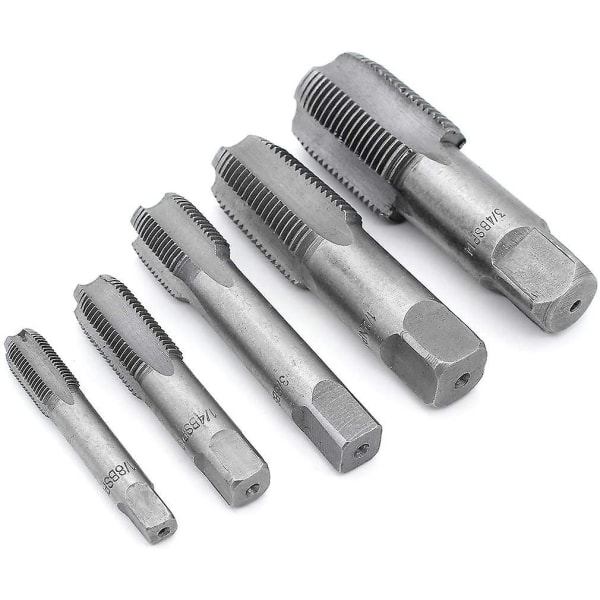 5st Bsp Rörgänga 55 graders pluggkran G1/8 G1/4 G3/8 G1/2 G3/4