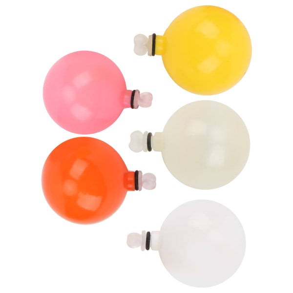 5 stk Plast Stick On Float Skum Tåre Drop Bobber Tube Strike Indicator Flugfiske Dele