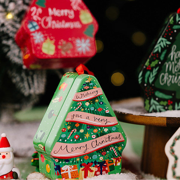 Candy opbevaringsdåser jul tegneserieudskrift Xmas gave Organiz B