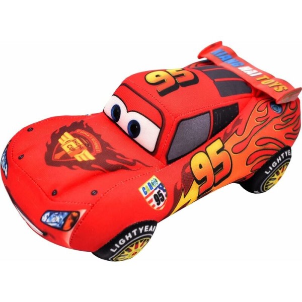 Lightning McQueen Plysjleketøy Biler Myk Fylt Dukke 25 cm Barnebursdagspresang