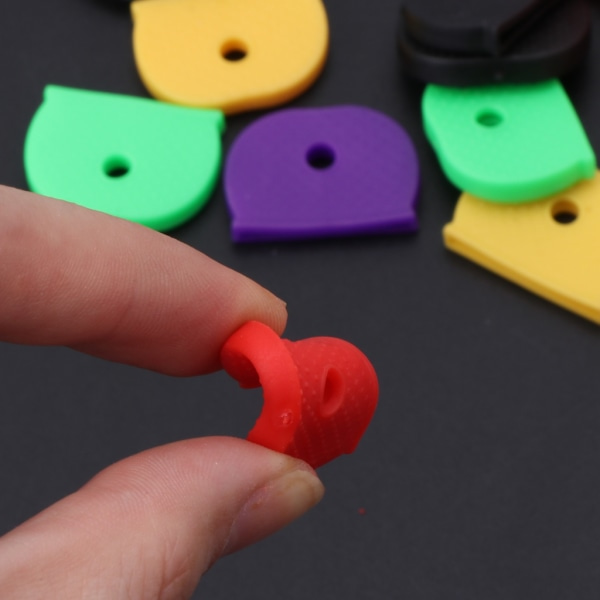 15mm irtonaiset silikonirenkaat avaimenperän DIY-silikonirenkaat pyöreät silikonirenkaat