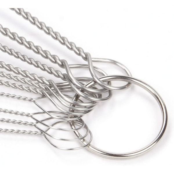 Flaskrengöringsborstar, 10 st Tubborste Nylon Set för flaskglasögon Halmrengöring